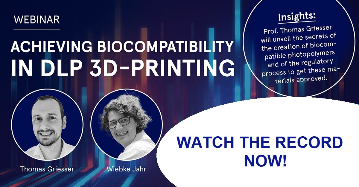 Achieving Biocompatibility in DLP 3D-Printing